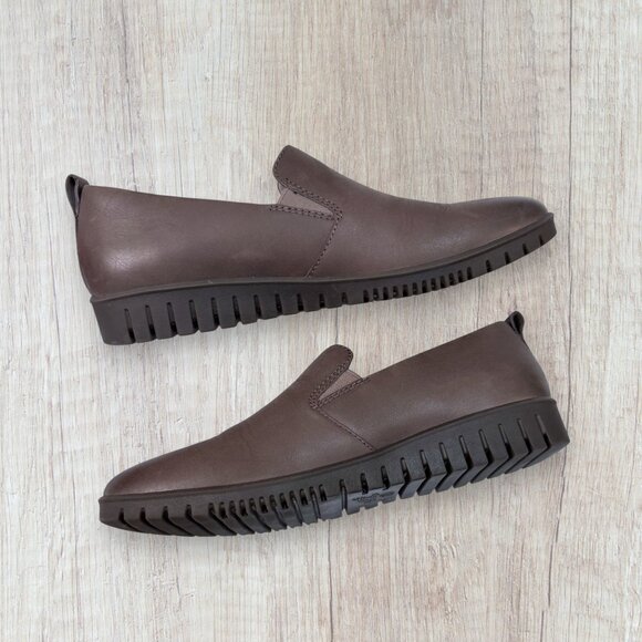Dansko Linley Brown Taupe Loafers 38 - Picture 1 of 7